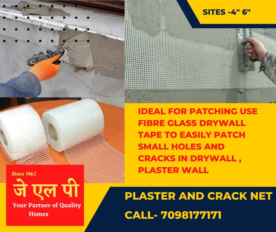 Wall plaster fibre role 4"x50mtr 3 pic