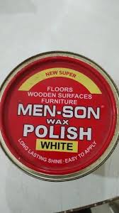 Menson wax polish 400gm black