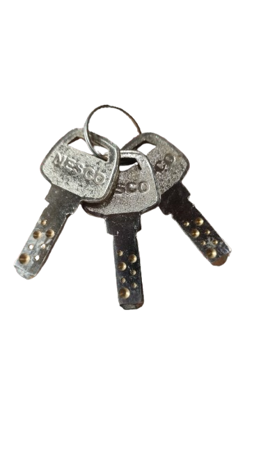 Door pad lock 75mm computer key 1pic