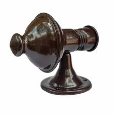 Curtain brown ms 1" bracket 1 pair