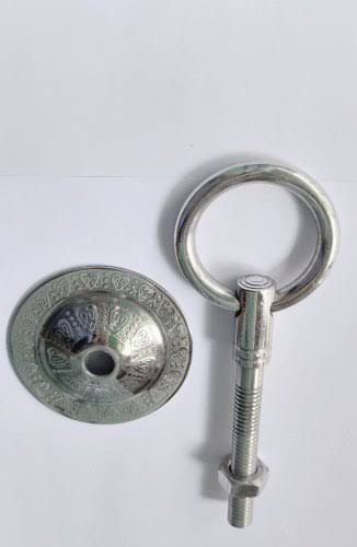 Jhula set stainless steel heavy bottom kada 12mm