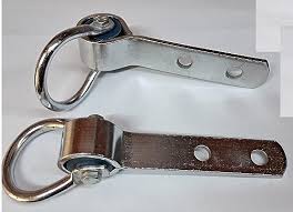 Jhula bering kada stainless steel with fastener sewing 100x10mm
