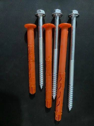 Hex Head Frame Nylon Anchor fastener screw 10x150mm 10pic